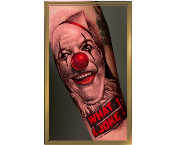 Exempel på en tatuering utförd av Ivan